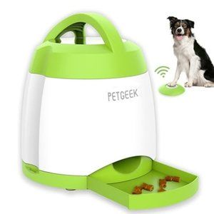 NEW LISTINGPET GEEK IQ Training Treat Dispenser Blue Dispenser